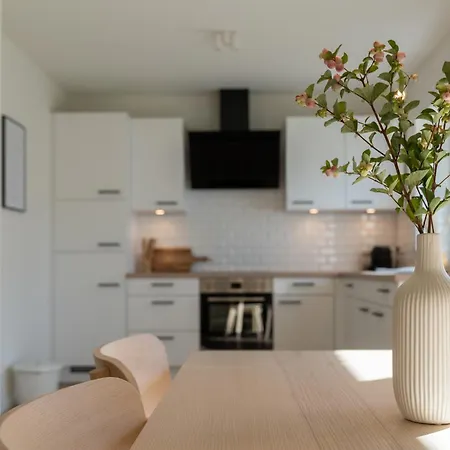 Kuestenbutze Im Modernen Scandi-style Mit Garten Und Terrasse Mildstedt