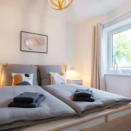 Kuestenbutze Im Modernen Scandi-style Mit Garten Und Terrasse Appartement Mildstedt